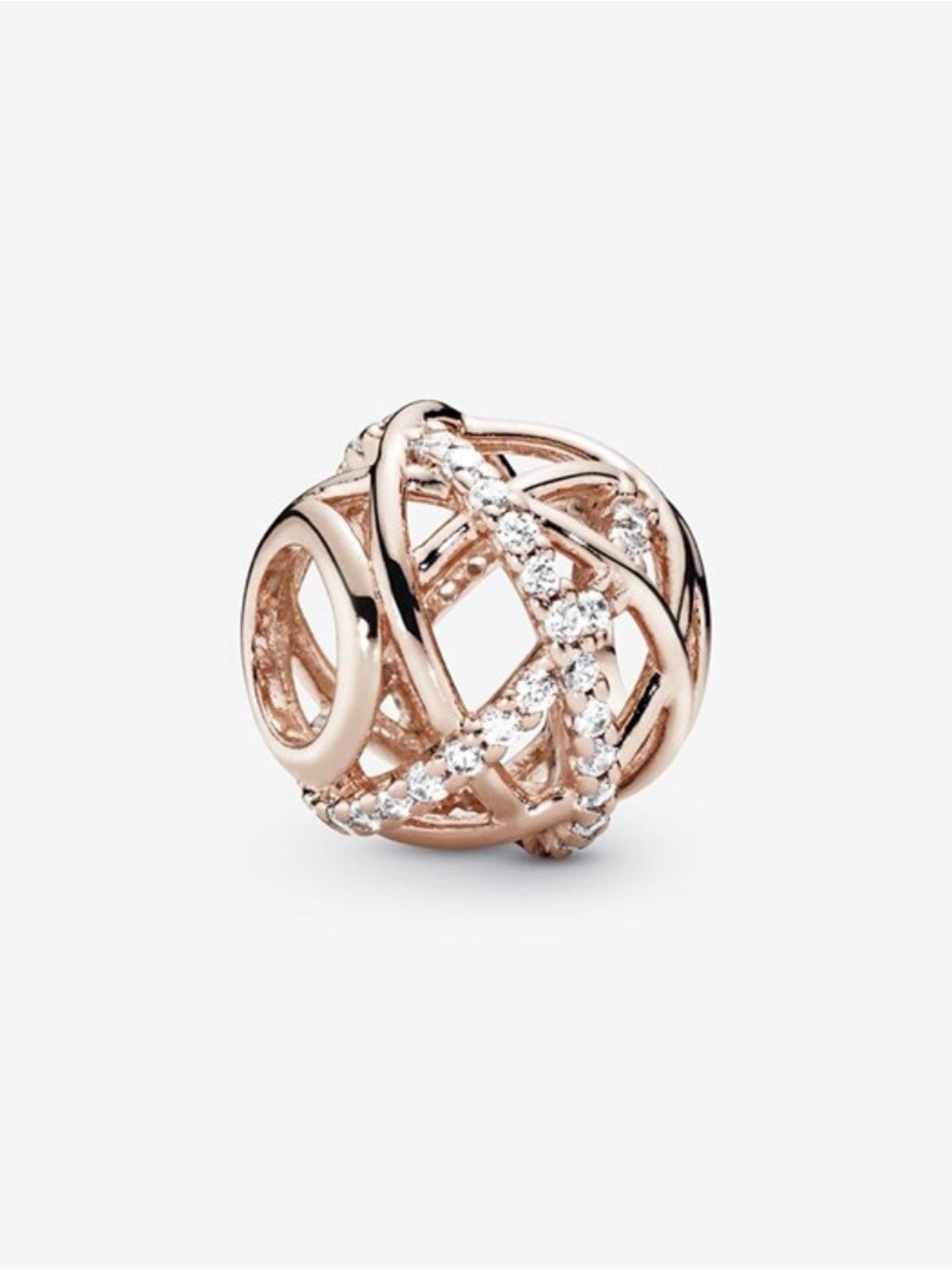 Pandora Rose Galaxy Openwork Charm with Clear Zirconia